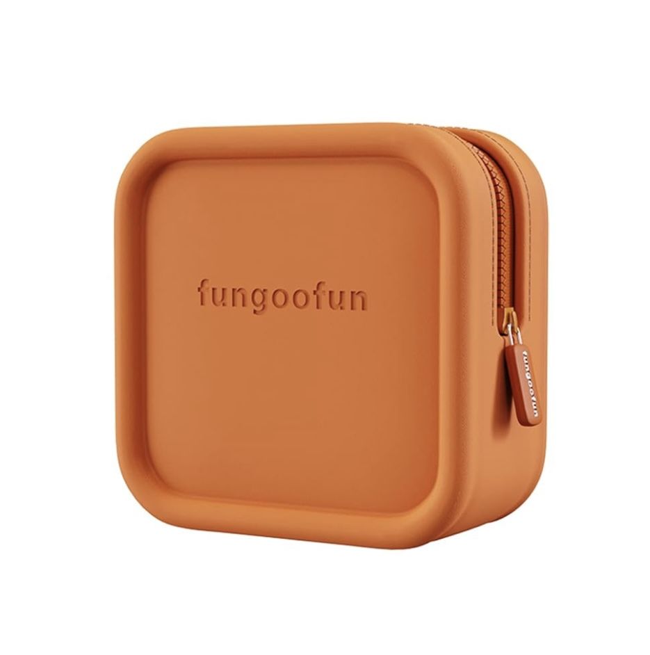 Storage Pouch, Square - Orange